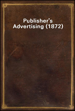 Publisher`s Advertising (1872)