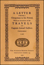 A Letter From a Clergyman to his Friend,
with an Account of the Travels of Captain Lemuel Gulliver