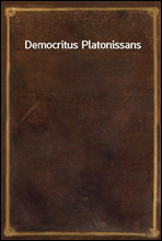 Democritus Platonissans