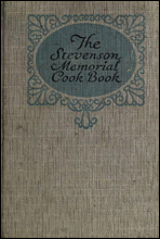 Stevenson Memorial Cook Book