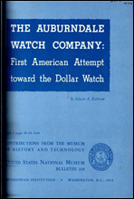 The Auburndale Watch Company
First American Attempt Toward the Dollar Watch