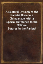 A Bilateral Division of the Parietal Bone in a Chimpanzee; with a Special Reference to the Oblique Sutures in the Parietal