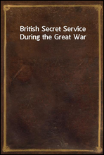 British Secret Service During the Great War