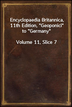 Encyclopaedia Britannica, 11th Edition, 