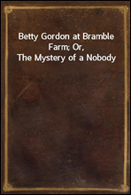 Betty Gordon at Bramble Farm; Or, The Mystery of a Nobody