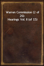 Warren Commission (2 of 26)