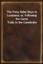 The Pony Rider Boys in Louisiana; or, Following the Game Trails in the Canebrake