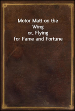 Motor Matt on the Wing
or, Flying for Fame and Fortune